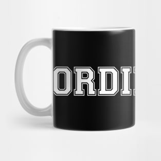 ORDINARY (White) Mug